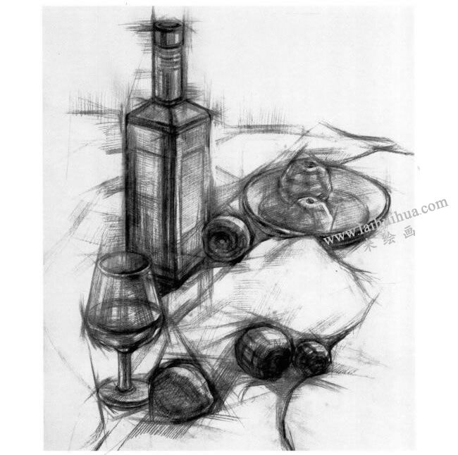 結構素描的寫生步驟04