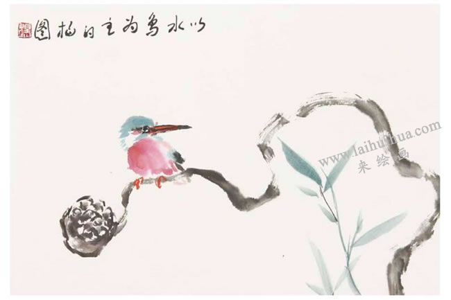 以水鳥(niǎo)為主的構(gòu)圖