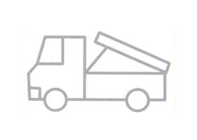 翻斗車簡(jiǎn)筆畫