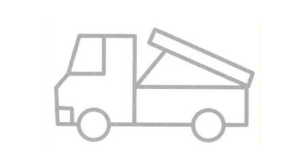 翻斗車簡(jiǎn)筆畫法步驟07