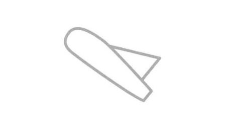 噴氣式飛機(jī)簡(jiǎn)筆畫(huà)法步驟02