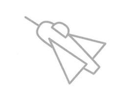 噴氣式飛機(jī)簡(jiǎn)筆畫