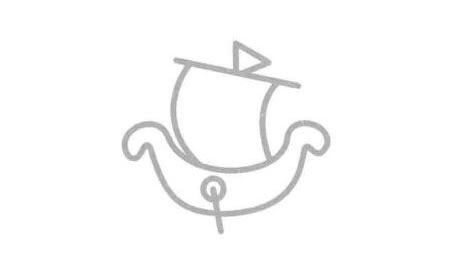 漿船簡(jiǎn)筆畫法步驟04