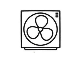 電扇簡(jiǎn)筆畫(huà)