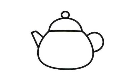 茶壺簡(jiǎn)筆畫法步驟05