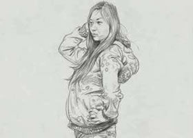 速寫如何畫好人物站姿？