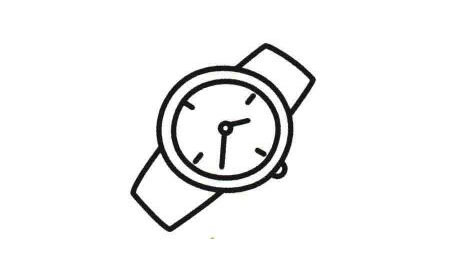 手表簡(jiǎn)筆畫法步驟05