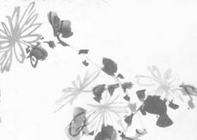 李方膺墨菊?qǐng)D