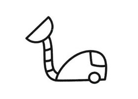 吸塵器簡(jiǎn)筆畫(huà)