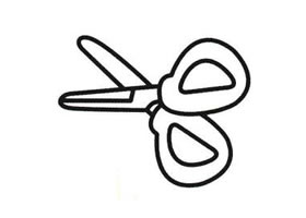 剪刀簡(jiǎn)筆畫(huà)