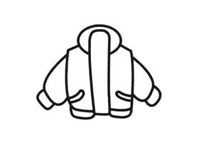 外套簡(jiǎn)筆畫(huà)