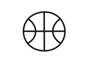 籃球簡(jiǎn)筆畫(huà)