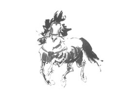 馬的寫(xiě)意畫(huà)創(chuàng)作方法