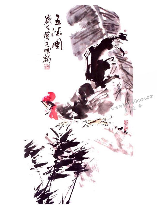 林成翰《五德圖》畫(huà)法步驟09