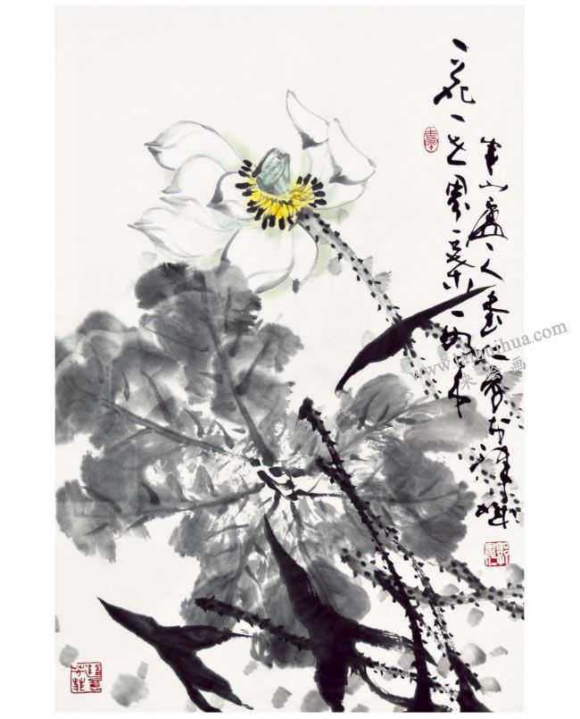 郭書仁《一花一世界》畫法步驟09