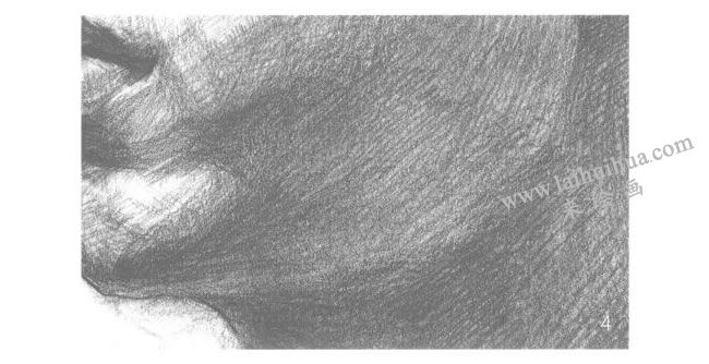 人物下頜的素描畫(huà)法步驟04