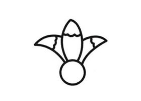 毽子簡(jiǎn)筆畫(huà)