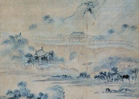 陳淳《重陽風(fēng)雨圖》軸賞析
