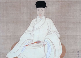 曾鯨《王時敏小像》軸賞析