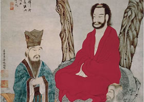 丁云鵬《三教圖》古畫賞析