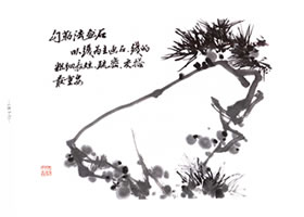 石頭的寫(xiě)意畫(huà)法