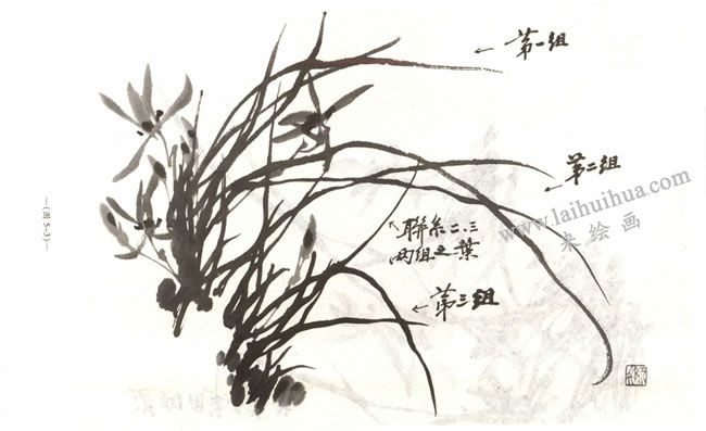 蘭花的畫法01