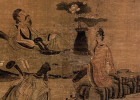 陳洪綬《愛蓮圖》欣賞