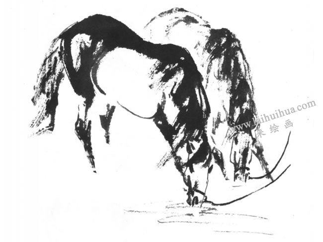 速寫(xiě)畫(huà)馬，從靜態(tài)到動(dòng)態(tài)