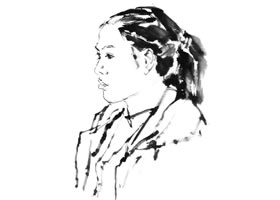寫(xiě)意人物畫(huà)三級(jí)步驟圖