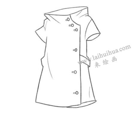 護(hù)士服Q版繪制步驟02