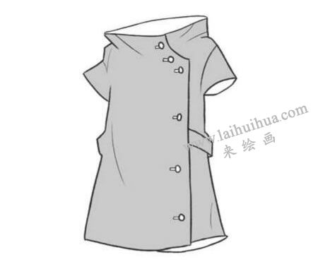 護(hù)士服Q版繪制步驟03