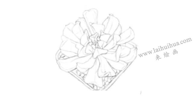 特玉蓮素描畫(huà)法步驟02