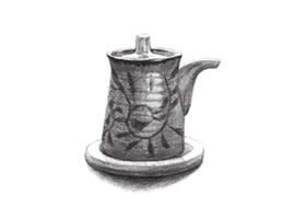 調(diào)味瓶素描畫法（二）