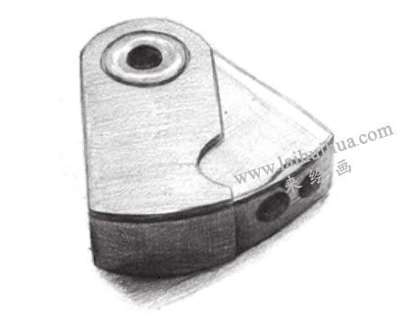 轉(zhuǎn)筆刀素描畫法步驟05