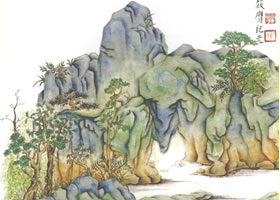 《南京瞻園》國(guó)畫(huà)寫(xiě)生畫(huà)法