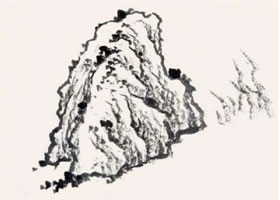 畫(huà)石起手法創(chuàng)作步驟