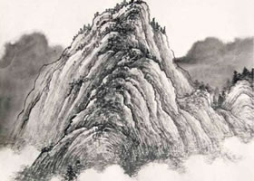 畫(huà)山起手法創(chuàng)作步驟