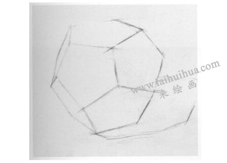 多面體素描寫(xiě)生步驟01