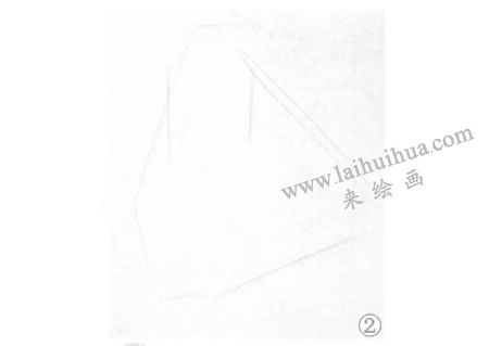 花瓶、雞蛋和蒜組合素描畫法步驟02