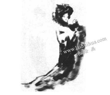 寫(xiě)意人物畫(huà)法02