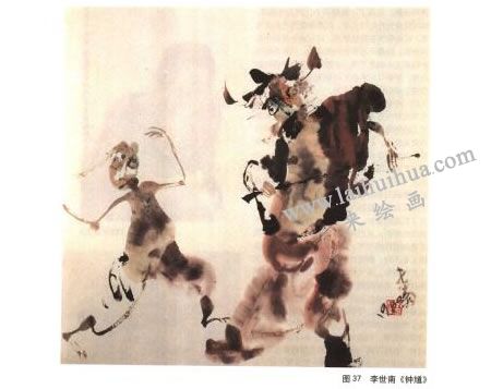 寫意人物沒骨法