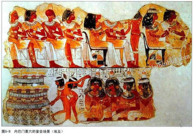 內(nèi)八門墓穴的宴會(huì)場(chǎng)景