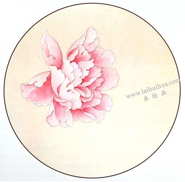 工筆畫《國色》（牡丹）繪畫步驟圖示02