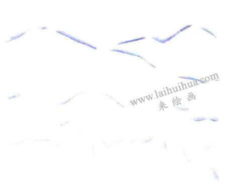 《茂密的山林》水粉畫(huà)法步驟圖示01