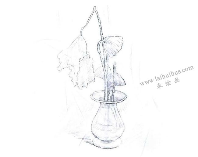 銅器的水彩畫(huà)法步驟圖示01