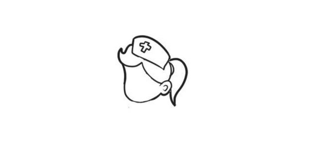 醫(yī)生簡筆畫創(chuàng)作步驟圖示01