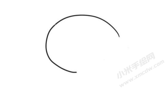 耳機(jī)簡(jiǎn)筆畫創(chuàng)作步驟圖示01