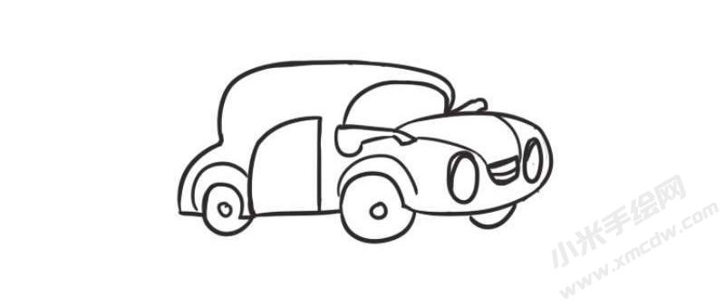 汽車簡筆畫02