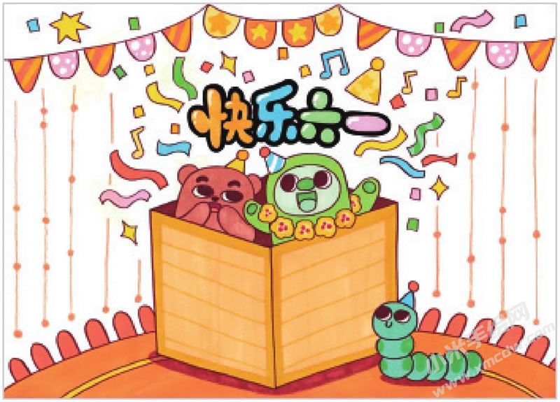 快樂六一手抄報(bào)01.jpg