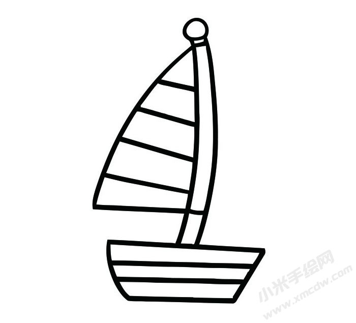 帆船簡(jiǎn)筆畫圖片05.jpg